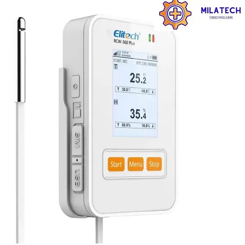 Thiết bị ghi nhiệt độ độ ẩm Elitech RCW-360PW-THDE