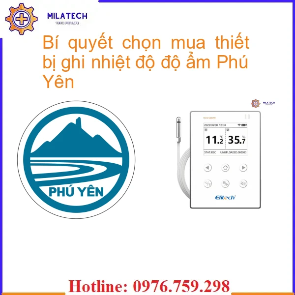 Bí quyết chọn mua thiết bị ghi nhiệt độ độ ẩm Phú Yên