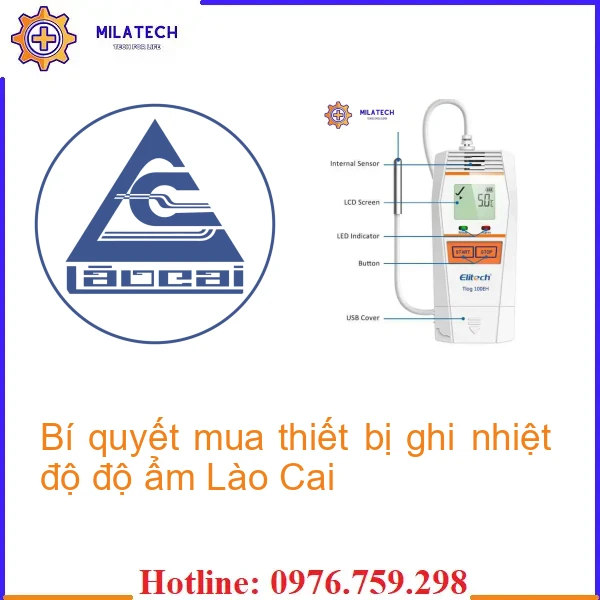 Bí quyết mua thiết bị ghi nhiệt độ độ ẩm Lào Cai