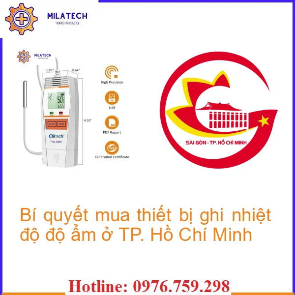Bí quyết mua thiết bị ghi nhiệt độ độ ẩm ở TP. Hồ Chí Minh