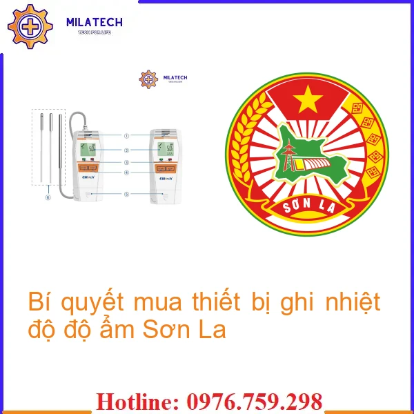 Bí quyết mua thiết bị ghi nhiệt độ độ ẩm Sơn La
