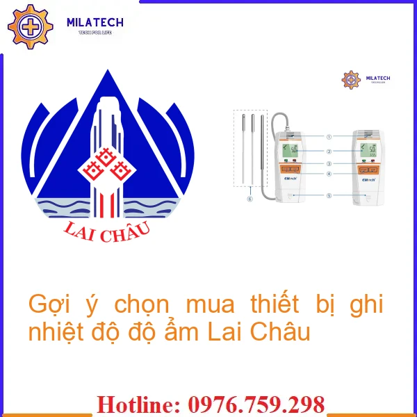 Gợi ý chọn mua thiết bị ghi nhiệt độ độ ẩm Lai Châu