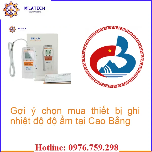 Gợi ý chọn mua thiết bị ghi nhiệt độ độ ẩm tại Cao Bằng