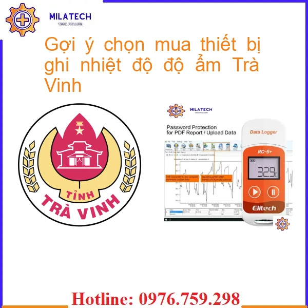 Gợi ý chọn mua thiết bị ghi nhiệt độ độ ẩm Trà Vinh