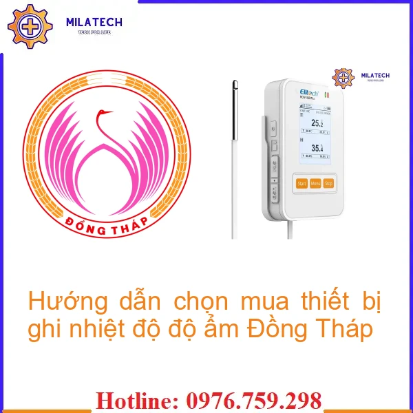 Hướng dẫn chọn mua thiết bị ghi nhiệt độ độ ẩm Đồng Tháp
