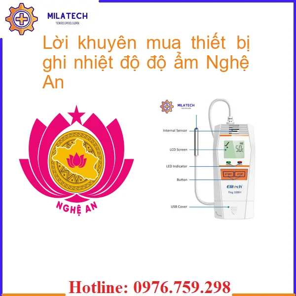 Lời khuyên mua thiết bị ghi nhiệt độ độ ẩm Nghệ An