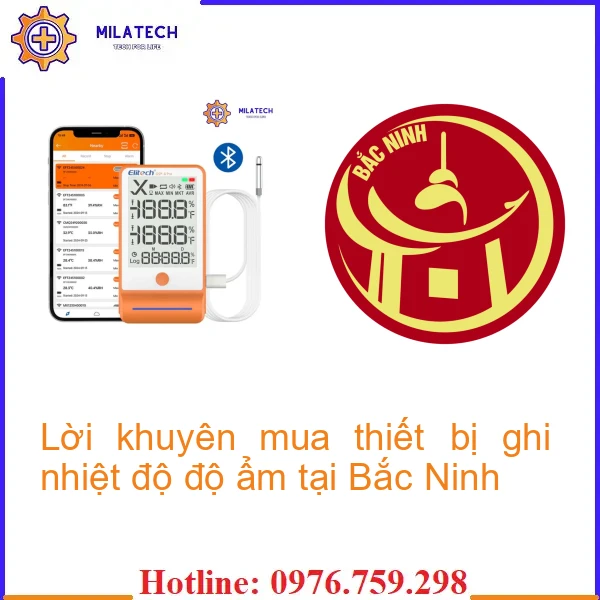Lời khuyên mua thiết bị ghi nhiệt độ độ ẩm tại Bắc Ninh