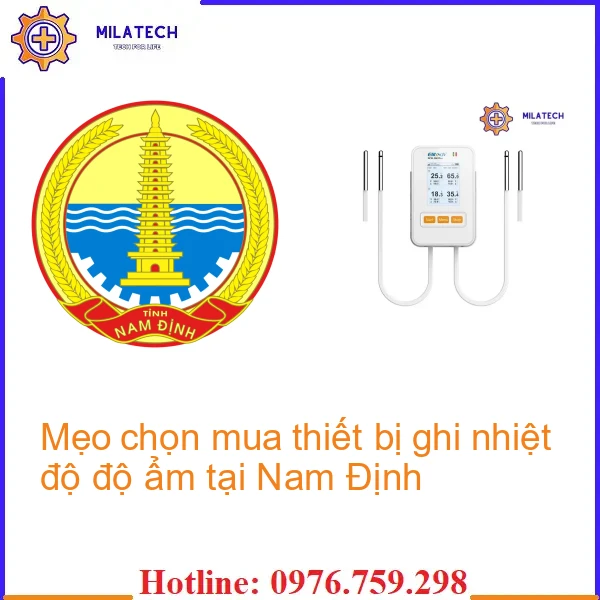 Mẹo chọn mua thiết bị ghi nhiệt độ độ ẩm tại Nam Định