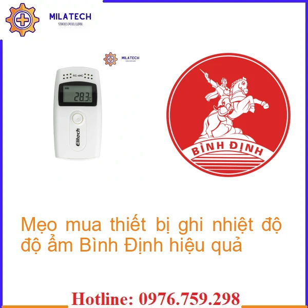 Mẹo mua thiết bị ghi nhiệt độ độ ẩm Bình Định hiệu quả