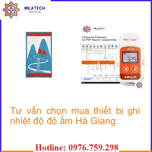 Tư vấn chọn mua thiết bị ghi nhiệt độ độ ẩm Hà Giang