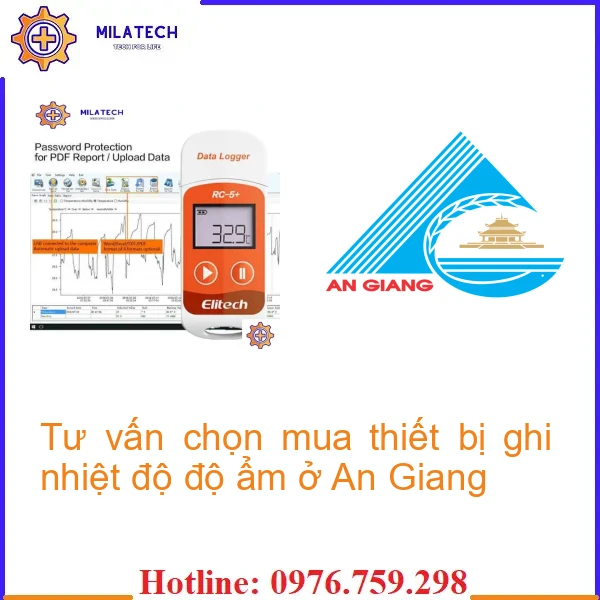 Tư vấn chọn mua thiết bị ghi nhiệt độ độ ẩm ở An Giang