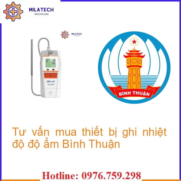 Tư vấn mua thiết bị ghi nhiệt độ độ ẩm Bình Thuận