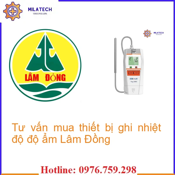 Tư vấn mua thiết bị ghi nhiệt độ độ ẩm Lâm Đồng