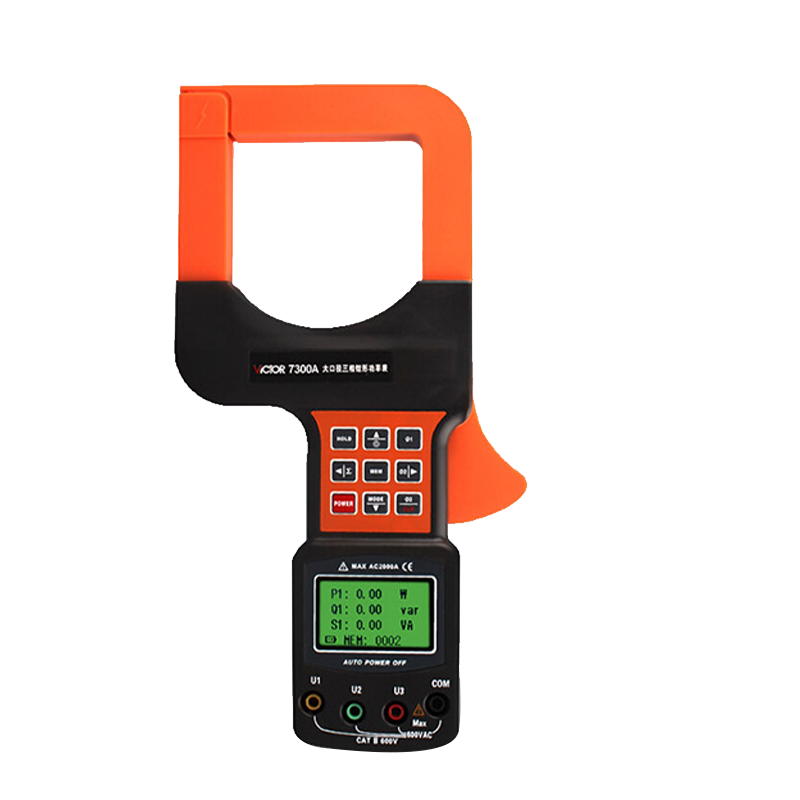 Ampe kìm đo công suất VICTOR 7300 (AC 0.00mA~1200A) 01