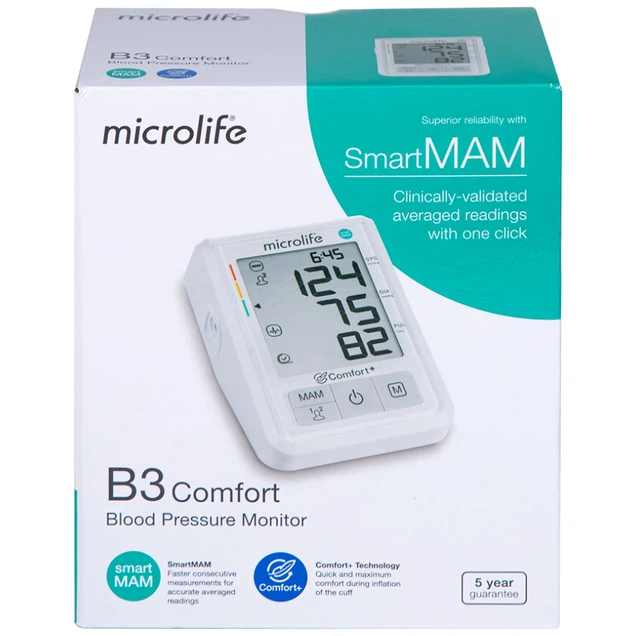 B3 Comfort – Máy đo huyết áp bắp tay 04