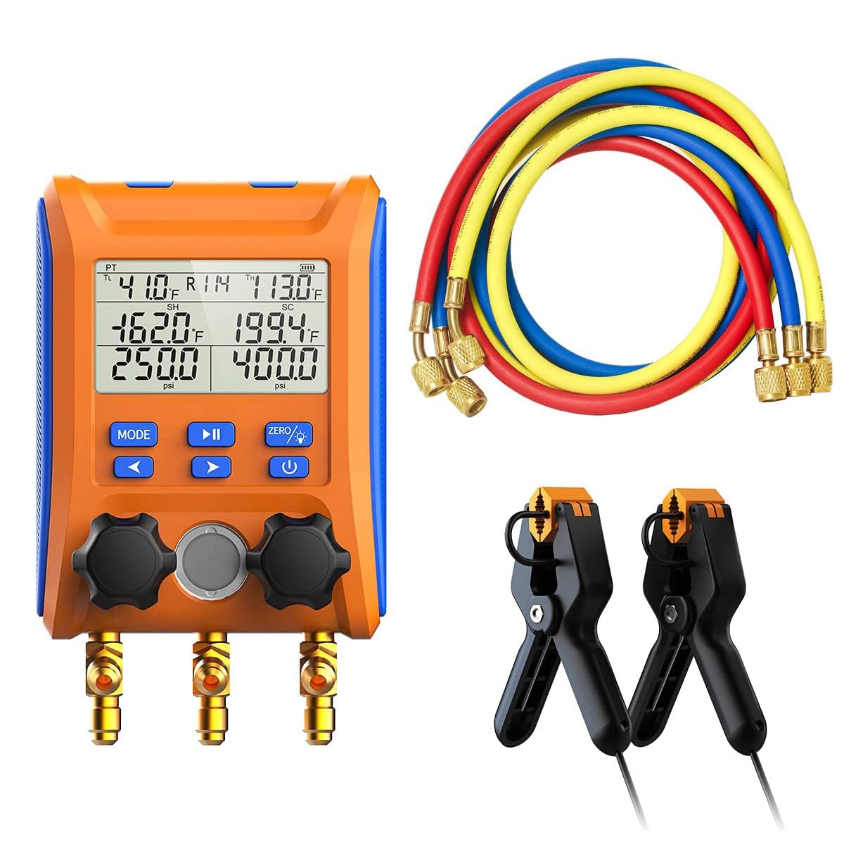 Đồng hồ đo áp suất ga lạnh Elitech LMG-10 01
