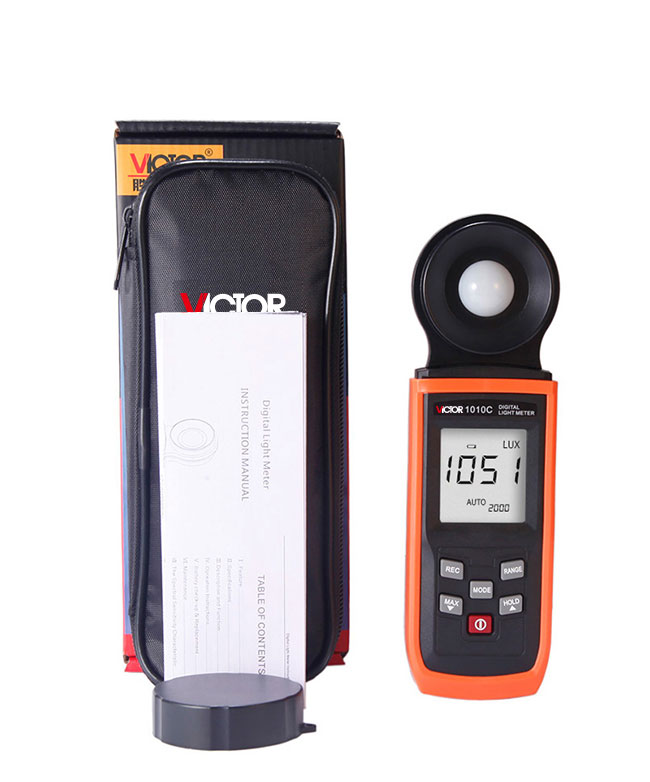 MÁY ĐO CƯỜNG ĐỘ ÁNH SÁNG VICTOR 1010C 02