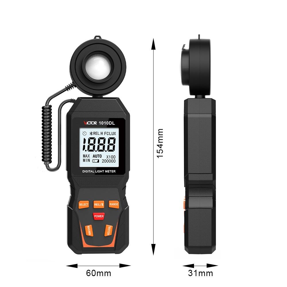 MÁY ĐO CƯỜNG ĐỘ ÁNH SÁNG VICTOR 1010DL 02