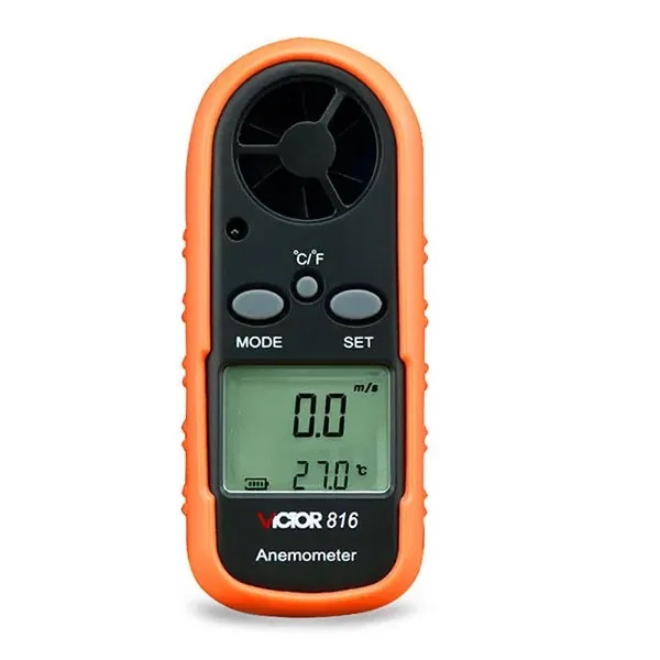MÁY ĐO TỐC ĐỘ GIÓ VÀ NHIỆT ĐỘ MÔI TRƯỜNG VICTOR 816B 01
