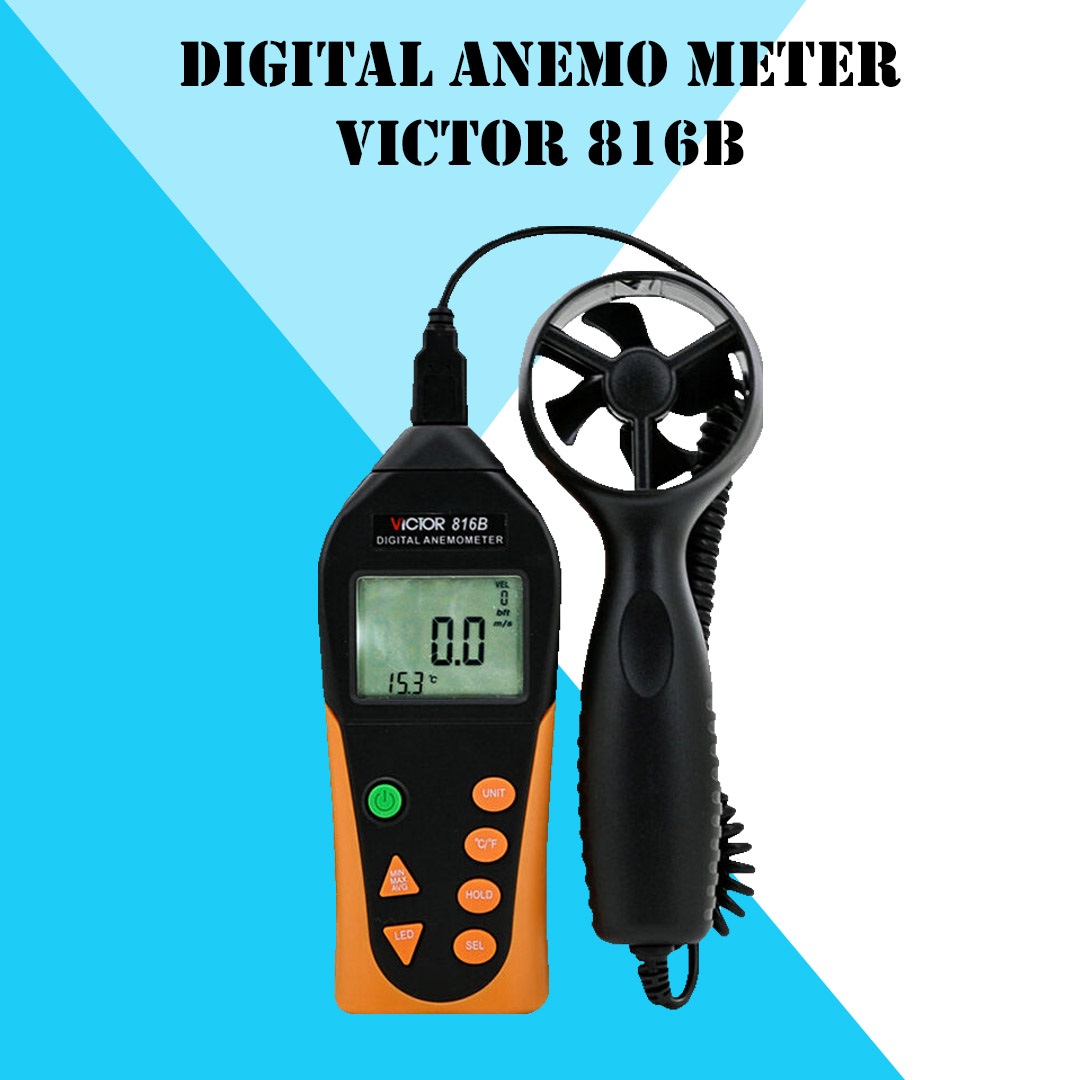 MÁY ĐO TỐC ĐỘ GIÓ VÀ NHIỆT ĐỘ MÔI TRƯỜNG VICTOR 816B 03