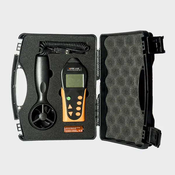 MÁY ĐO TỐC ĐỘ GIÓ VÀ NHIỆT ĐỘ MÔI TRƯỜNG VICTOR 816B 04