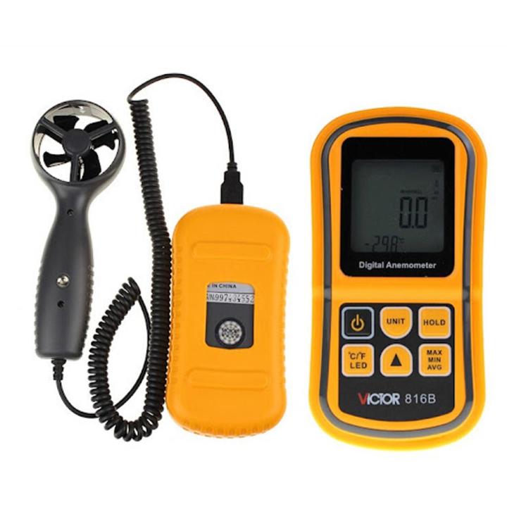 MÁY ĐO TỐC ĐỘ GIÓ VÀ NHIỆT ĐỘ MÔI TRƯỜNG VICTOR 816BL 01