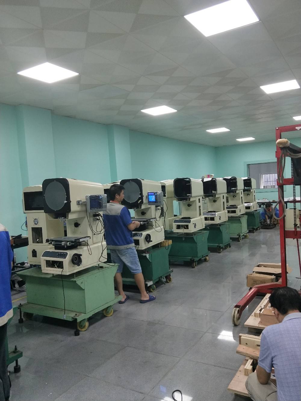 Máy chiếu ngang Máy so sánh quang học SP-26 Φ400 02