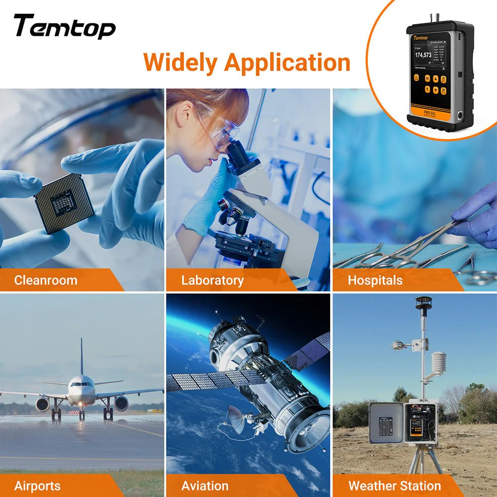 Máy đếm hạt cầm tay Temtop PMD 331 06