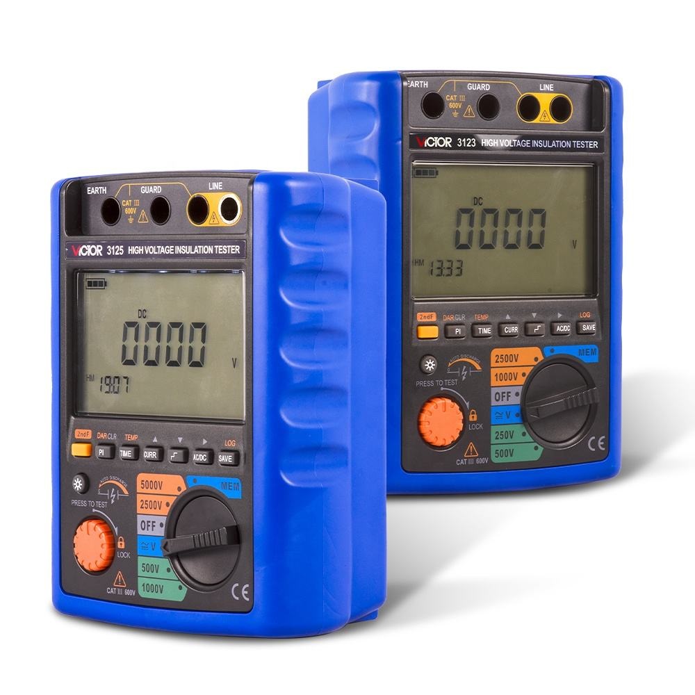 Máy đo điện trở cách điện VICTOR 3125 (5000V) 01