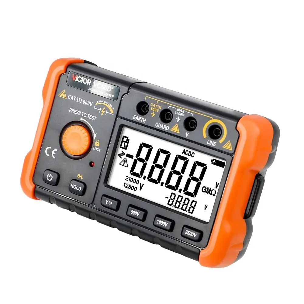 Máy đo điện trở cách điện VICTOR VC60D+ 04