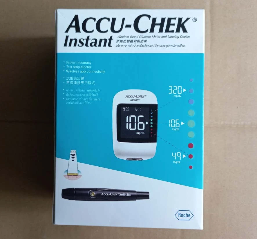 Máy đo đường huyết Accu-Chek Instant 02