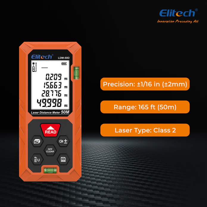 Máy đo khoảng cách laser ELITECH – LDM-50D 02