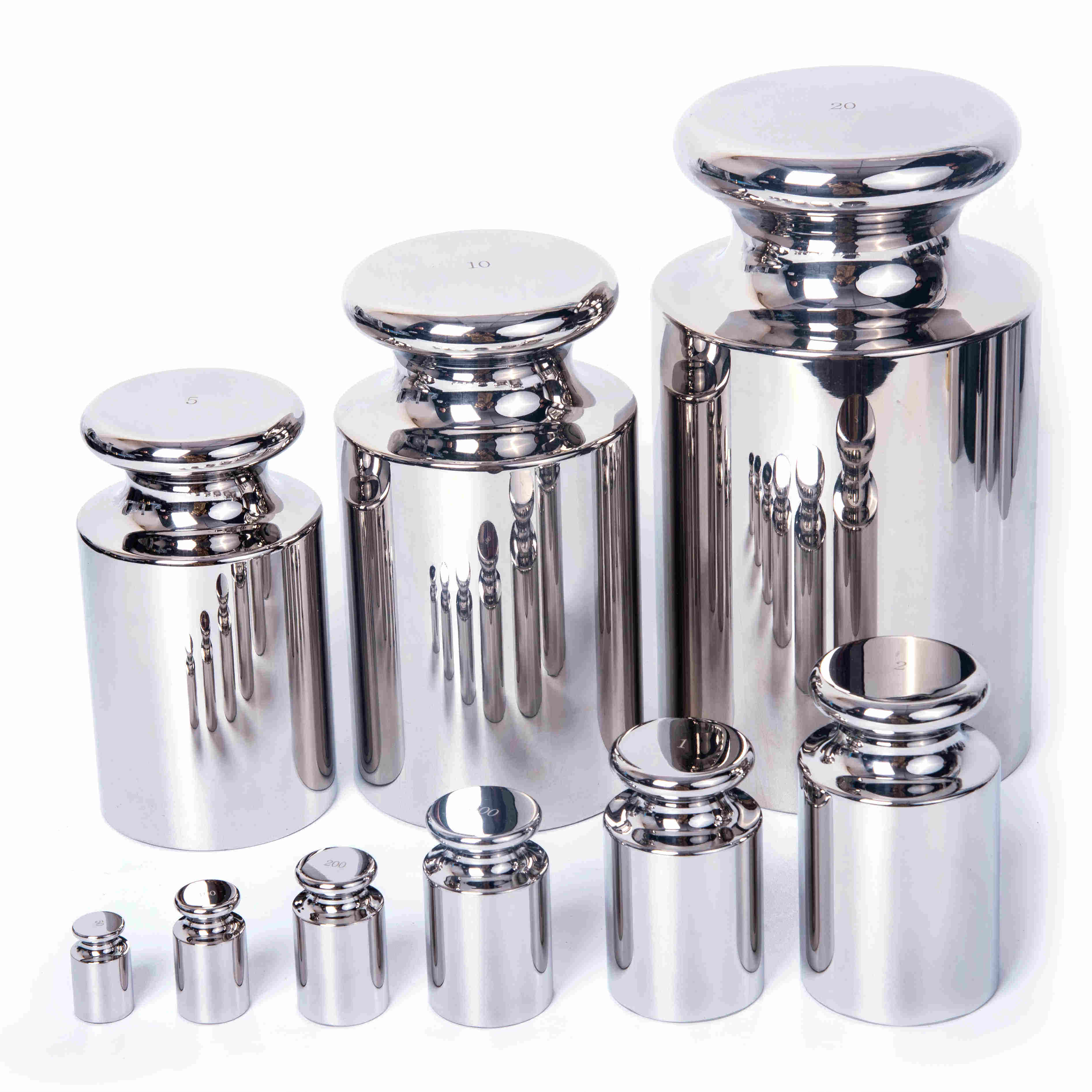 QUẢ CÂN CHUẨN OIML F2 HÌNH TRỤ BẰNG THÉP KHÔNG GỈ 01