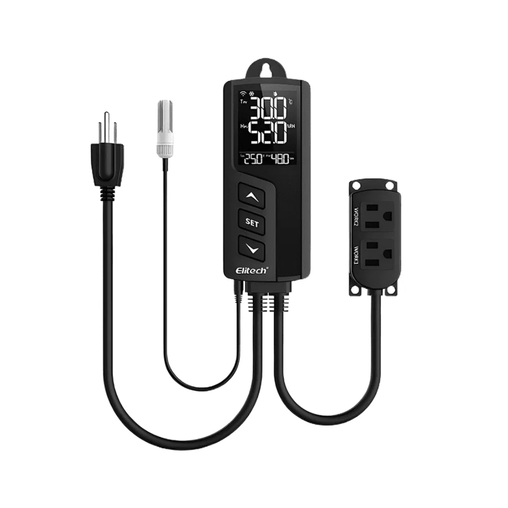 Bộ điều khiển nhiệt độ độ ẩm Elitech STC-1000WiFi-TH