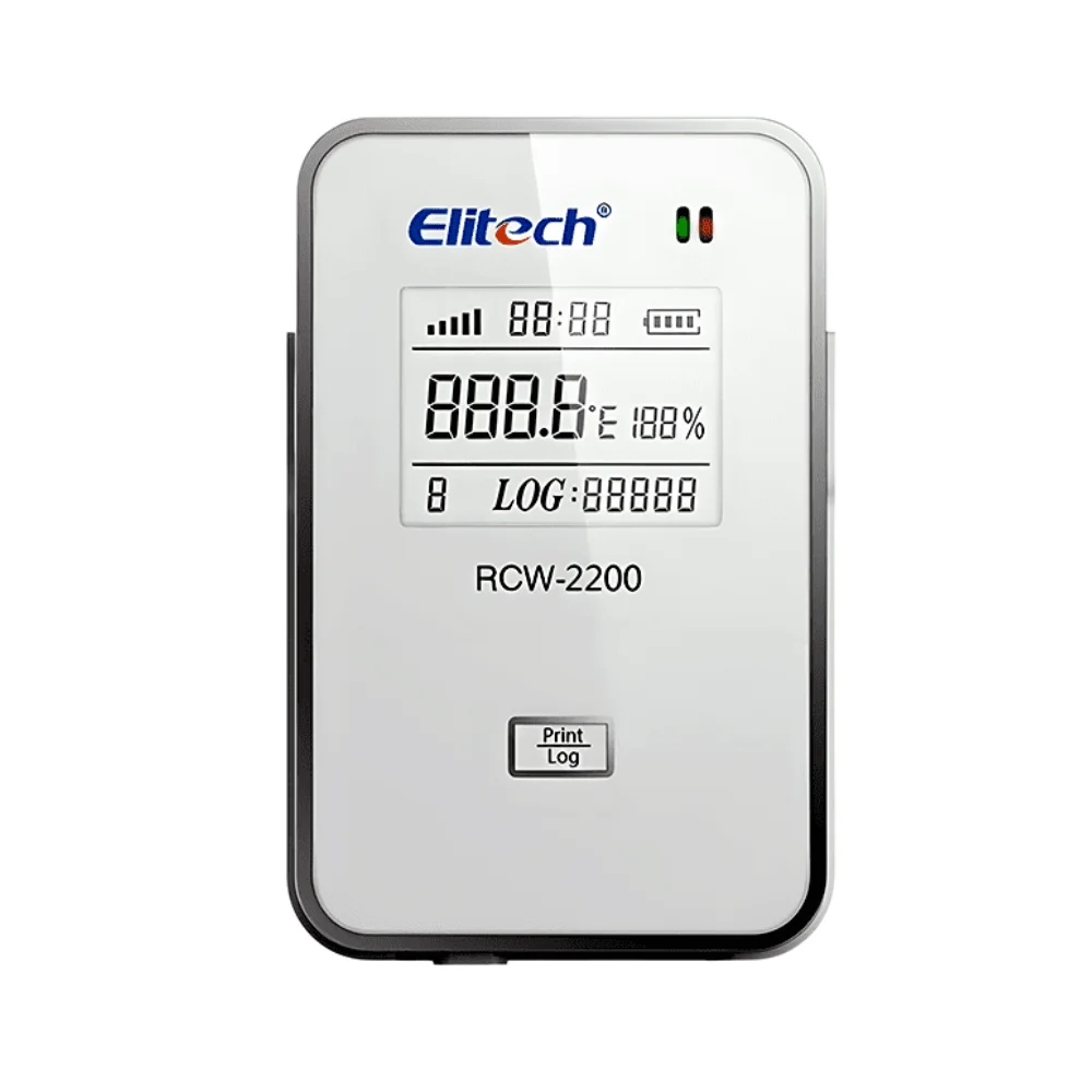 Hệ thống giám sát nhiệt độ và độ ẩm không dây Elitech RCW-2200