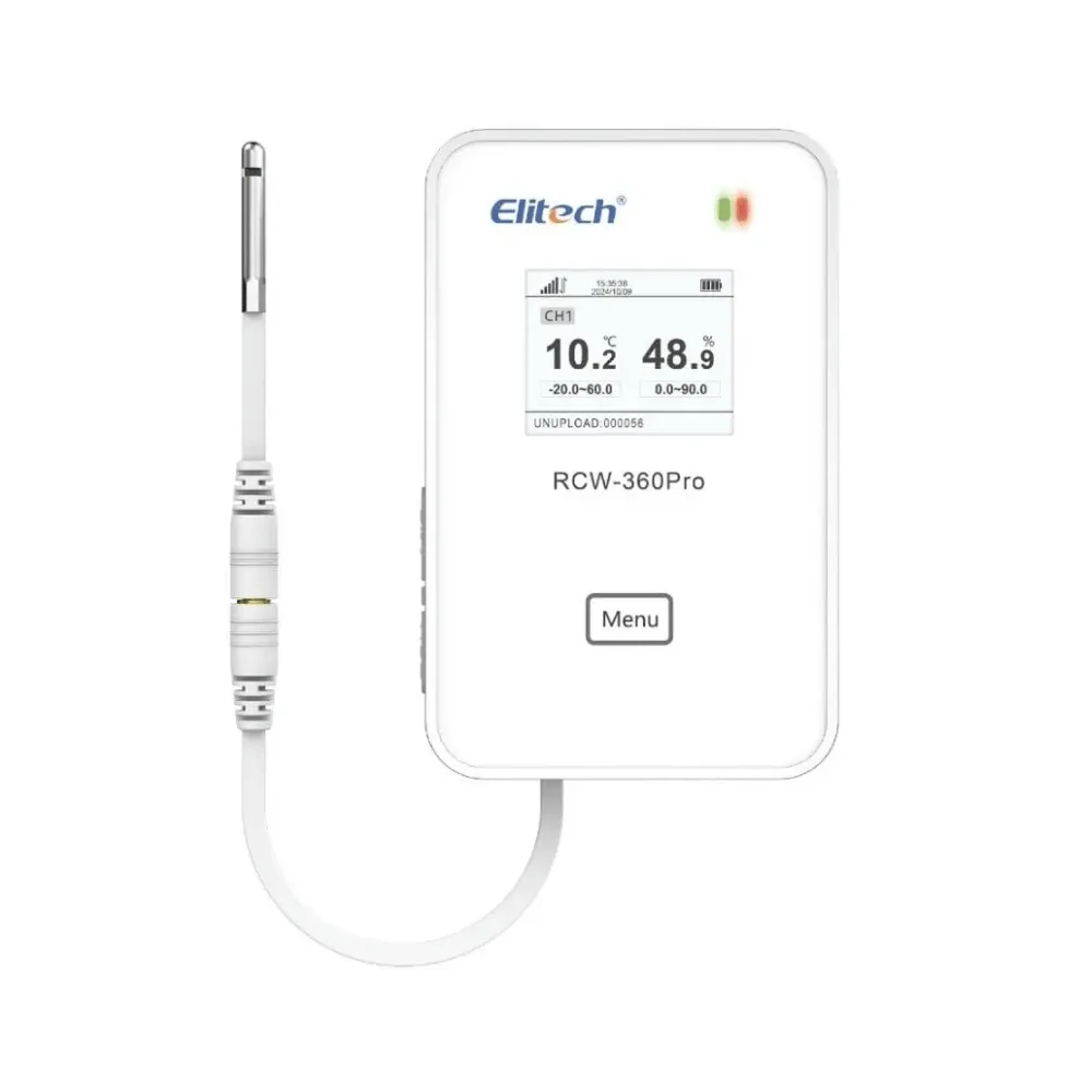 Máy ghi dữ liệu nhiệt độ Elitech RCW-360Pro SC 4G