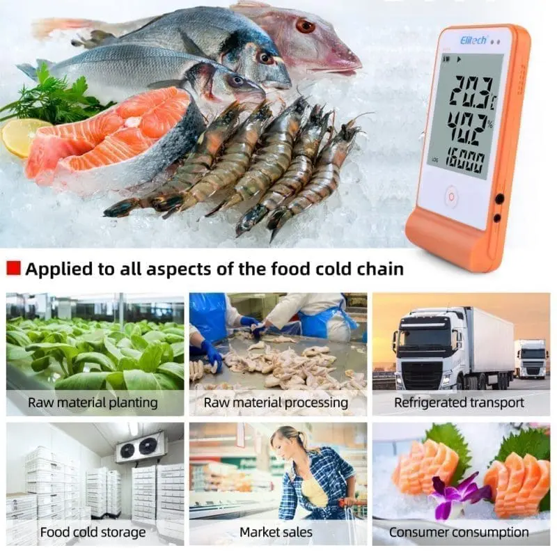 Nhiệt ẩm kế tự ghi Elitech GSP-6 (Ghi 16000 điểm)