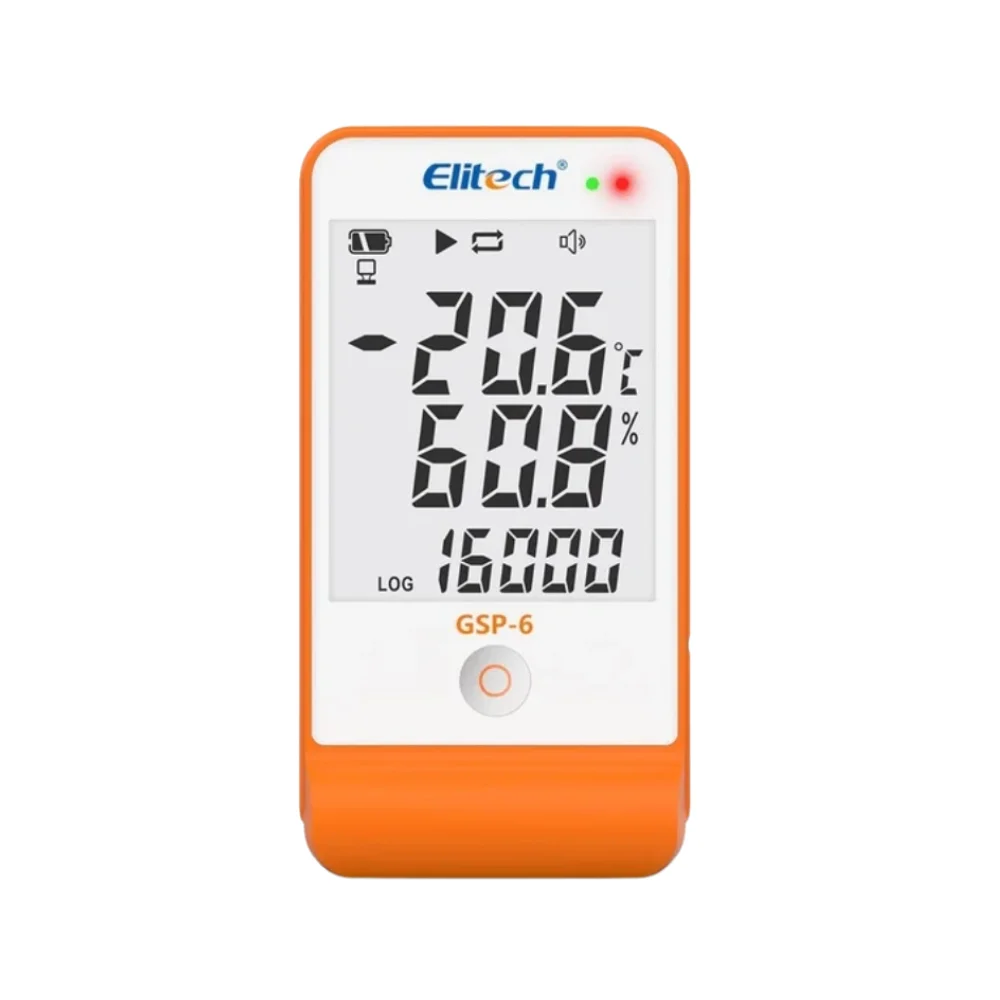 Nhiệt ẩm kế tự ghi Elitech GSP-6