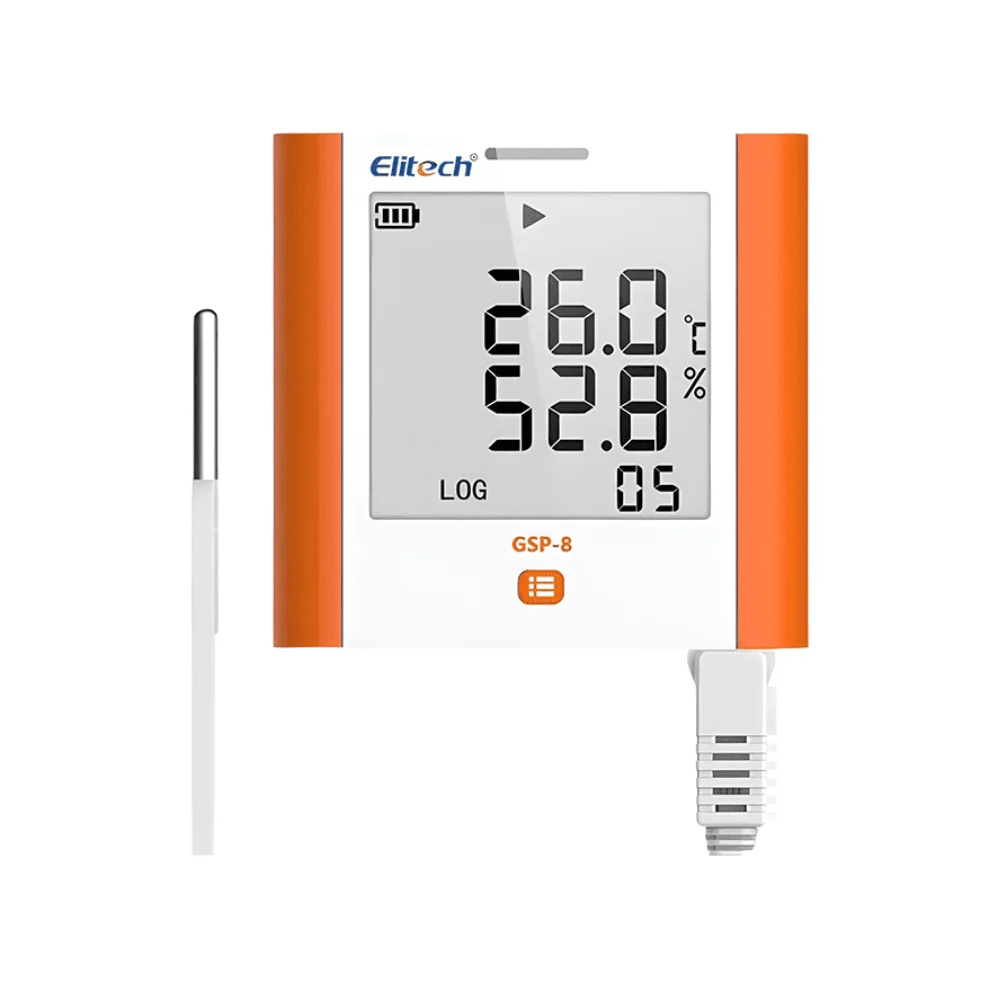 Nhiệt ẩm kế tự ghi Elitech GSP-8