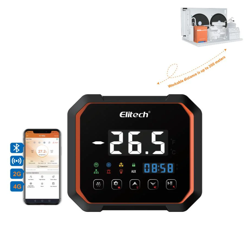 Bộ điều khiển nhiệt độ Elitech LS200 01