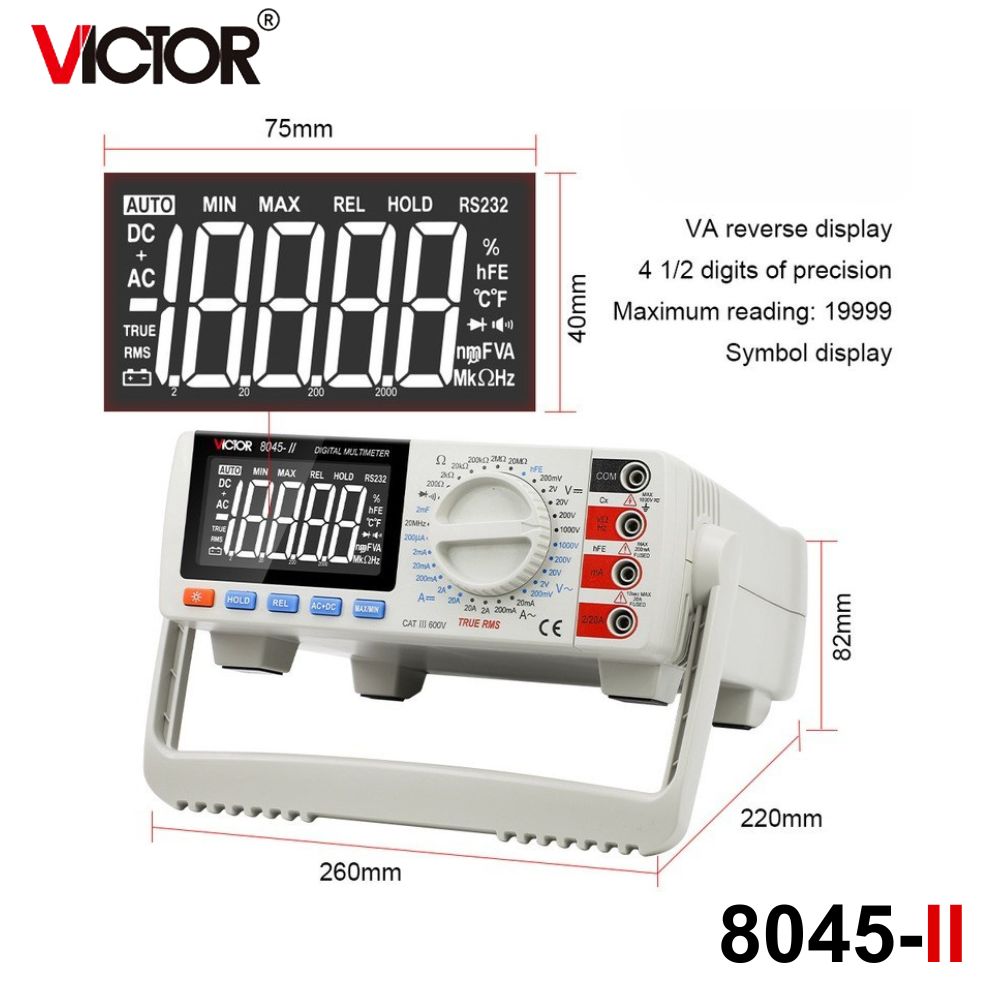 ĐỒNG HỒ VẠN NĂNG ĐỂ BÀN VC8045-II 05