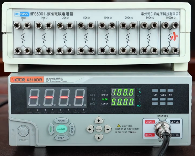 MÁY ĐO ĐIỆN TRỞ DC VICTOR 6310DR 02