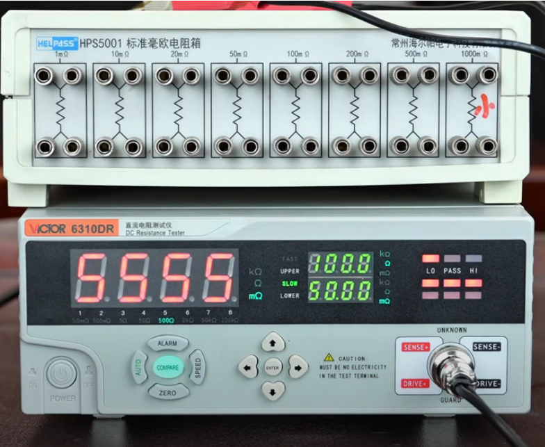 MÁY ĐO ĐIỆN TRỞ DC VICTOR 6310DR 03
