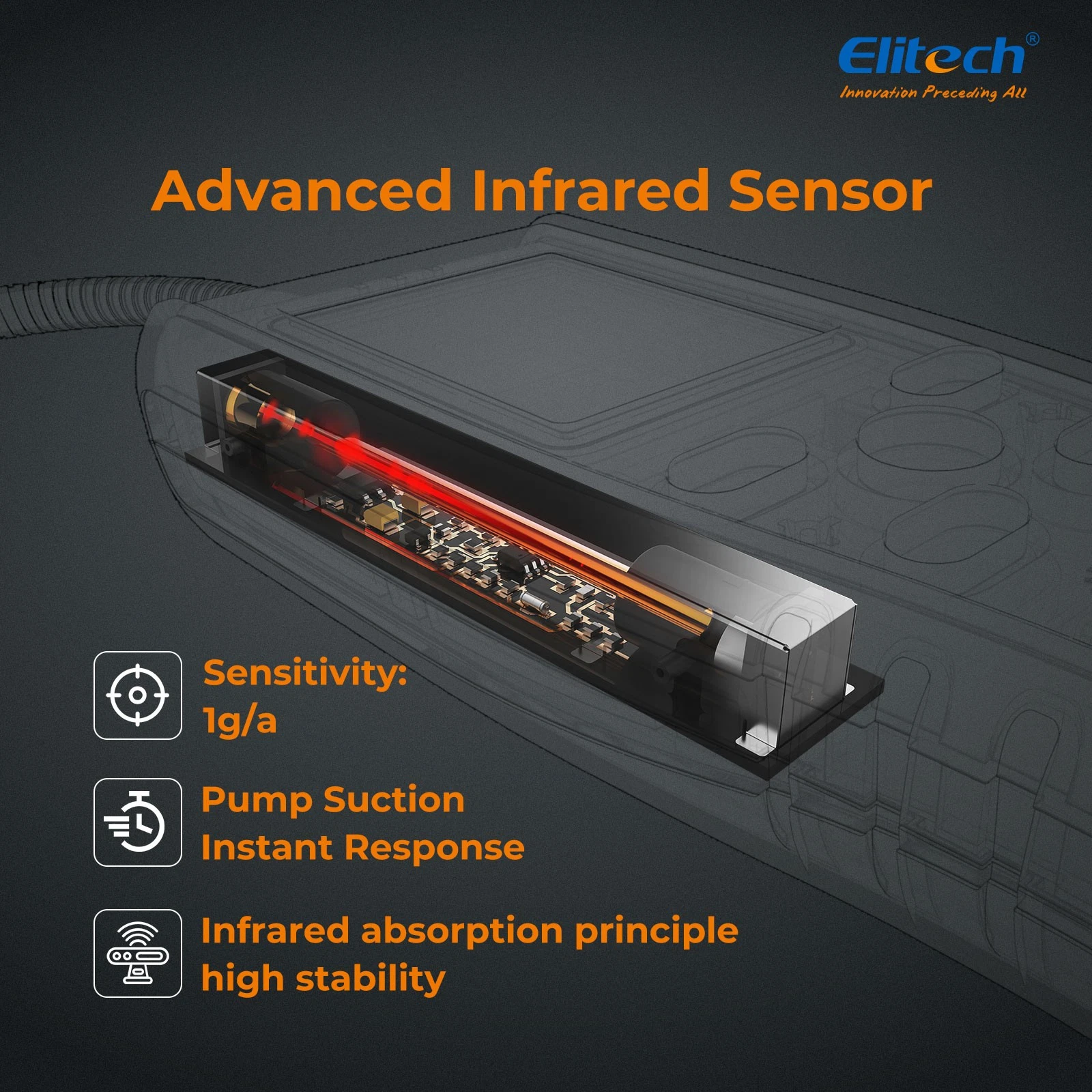 Máy dò rò rỉ hồng ngoại Elitech ILD-200 MAX 03