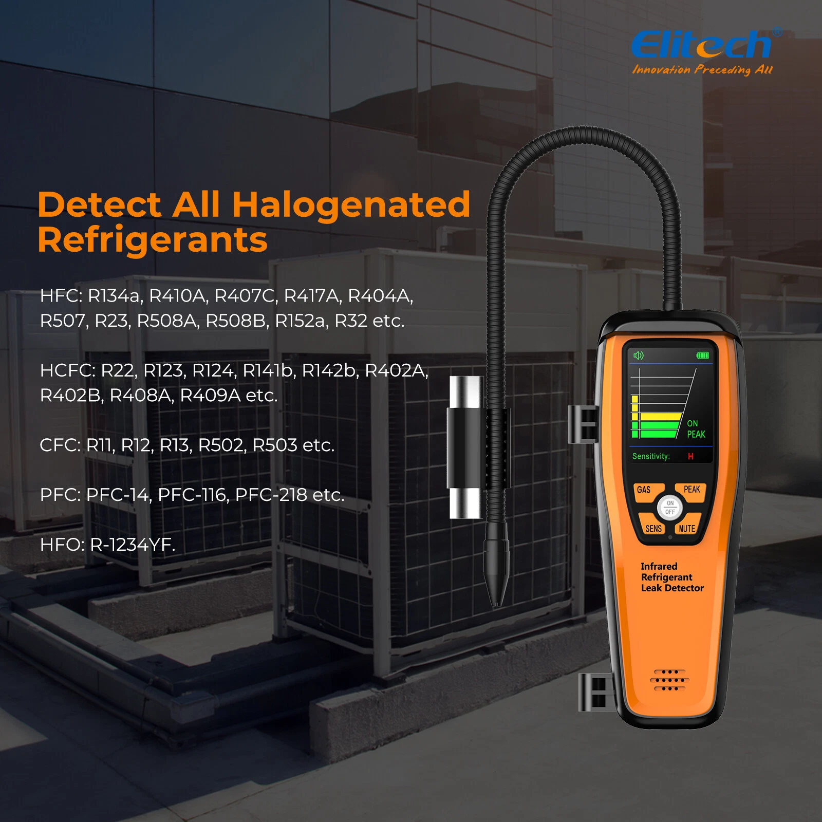 Máy dò rò rỉ hồng ngoại Elitech ILD-300 04
