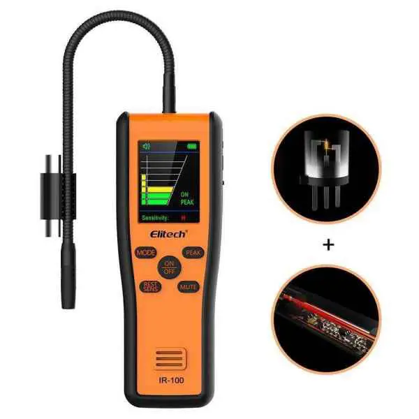 Máy dò rò rỉ hồng ngoại Elitech IR-100 01