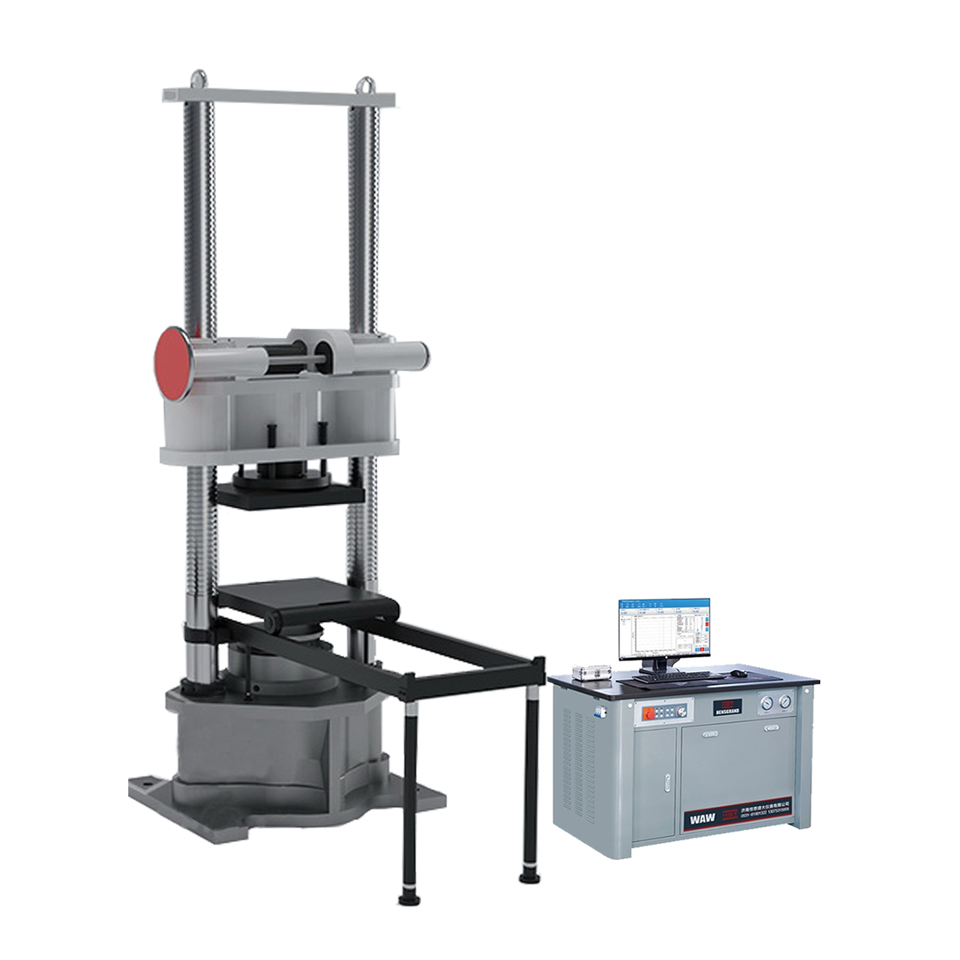 Máy kiểm tra nén servo thủy lực điện tử điều khiển bằng máy tính YAW-5000F 01
