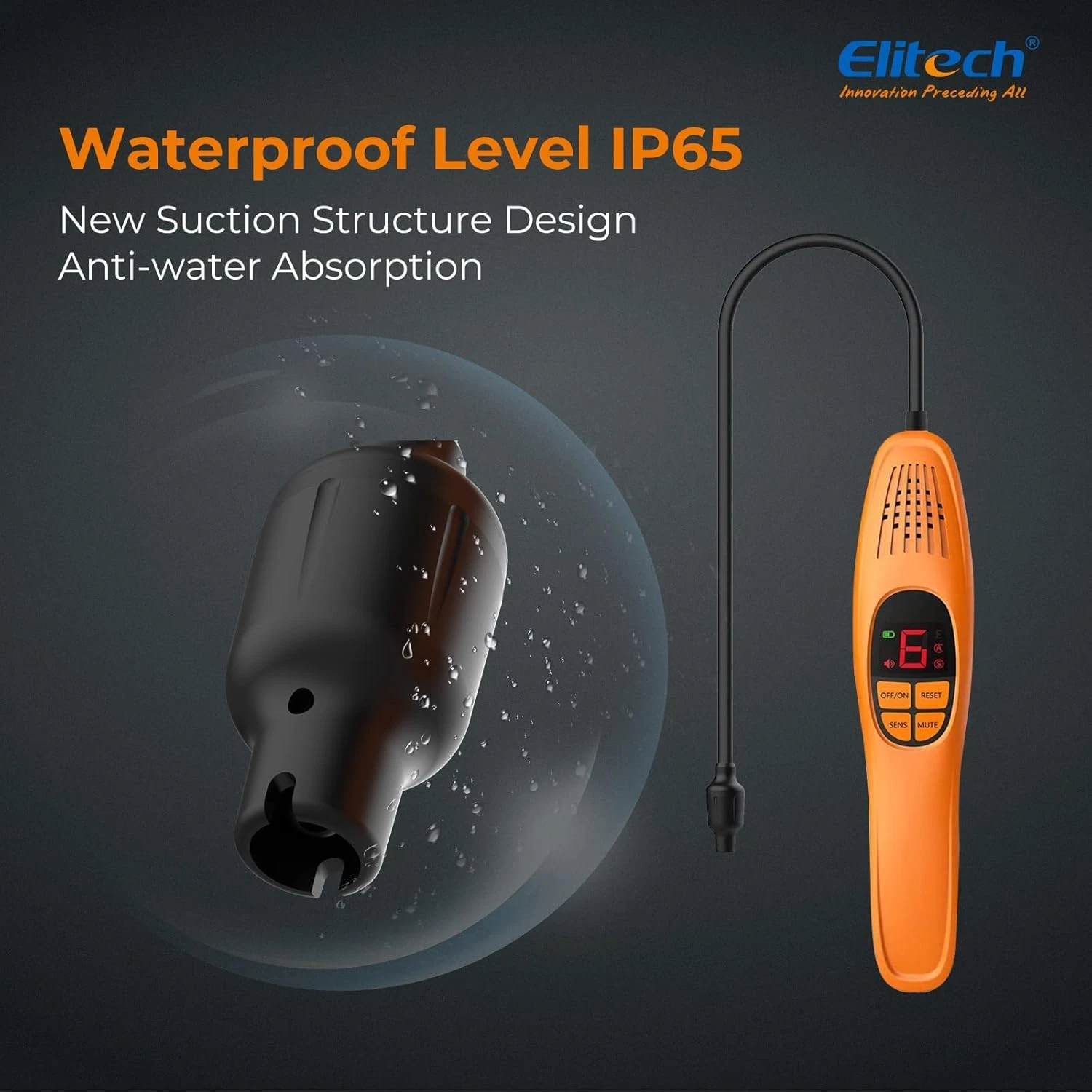 Máy phát hiện rò rỉ môi chất lạnh Elitech LD-100 02