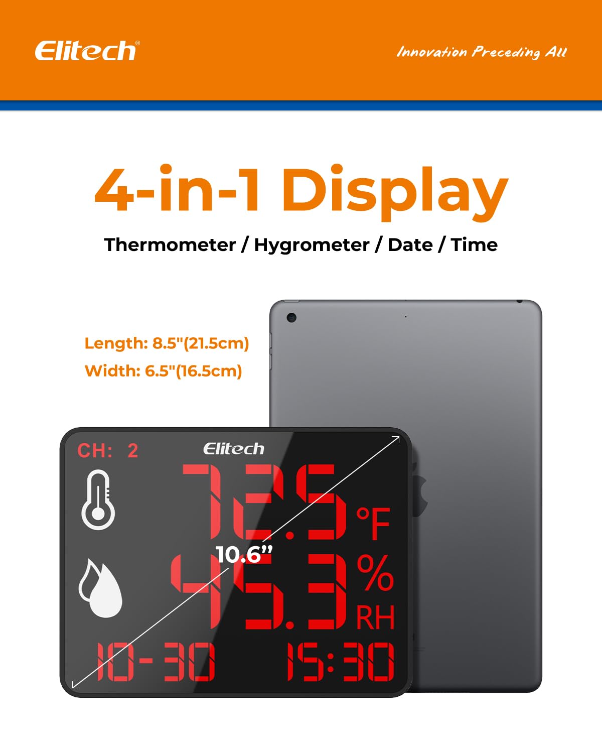 Nhiệt ẩm kế tự ghi Elitech DR-230W 02