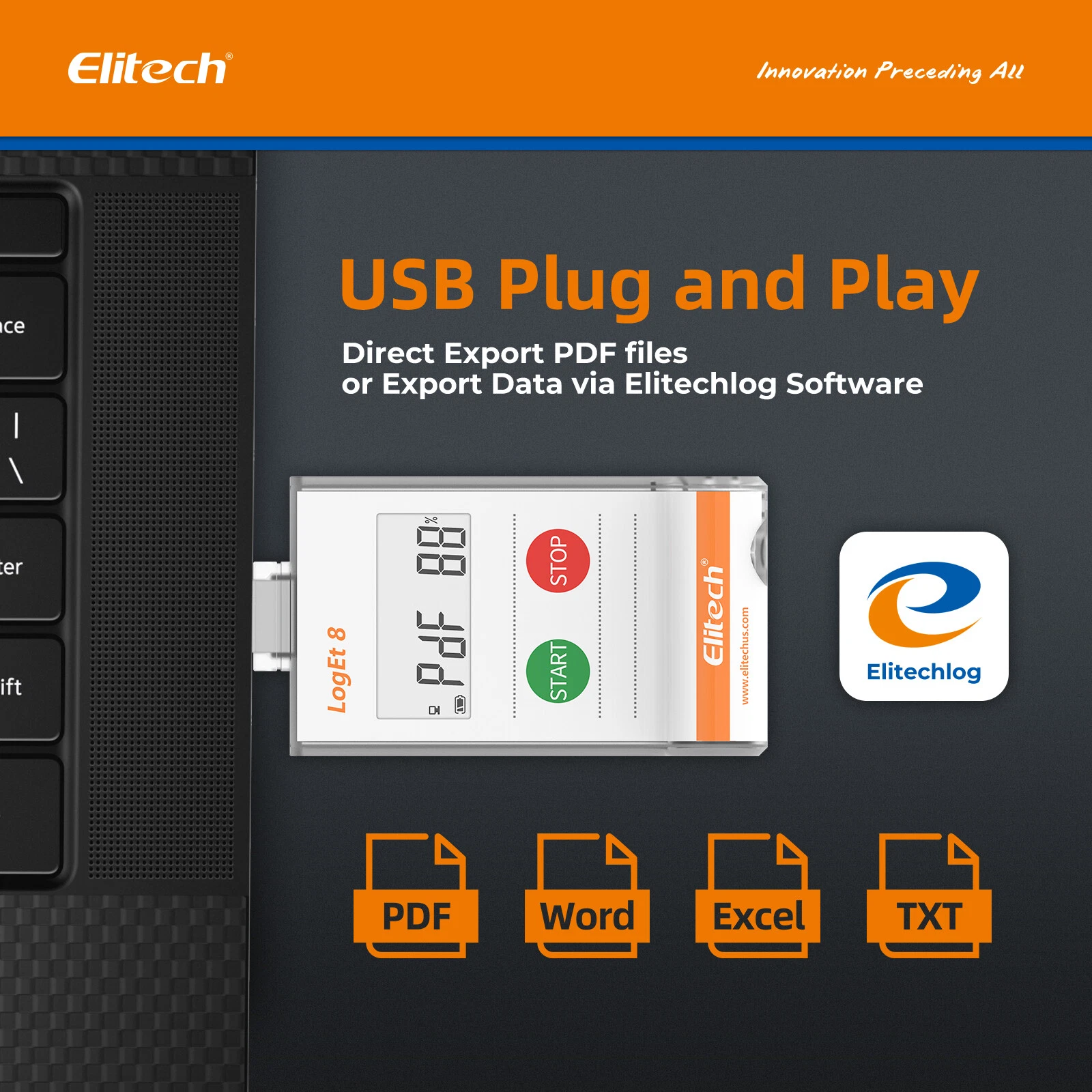 Nhiệt kế thực phẩm Elitech LogEt8 05